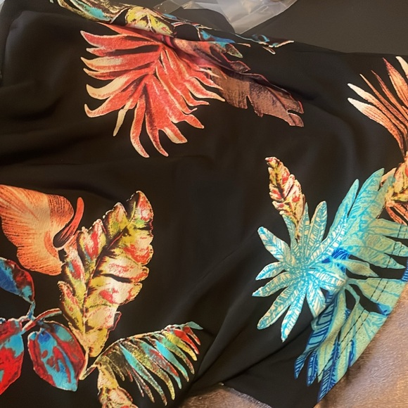 Gibson Latimer multicolor high low dress size xl - Picture 9 of 10